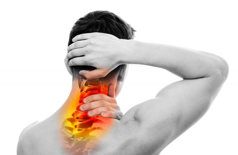 servikal osteokondrozun simptomları